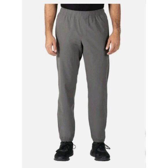 NWOT Soybu Men's XL  Gray Athletic Jogger Pants With Zip Pockets Focus - Picture 1 of 8